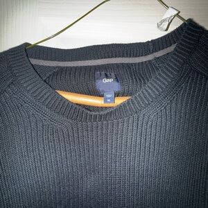 Navy blue Gap sweater.
